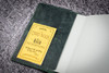 Galen Leather Co. C.H Forest Green Leather Slim A6 Notebook / Planner Cover