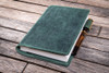 Galen Leather Co. C.H Forest Green Leather Slim A6 Notebook / Planner Cover