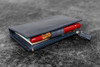 Galen Leather Co. C.H Navy Blue Leather Wallet Insert for Traveler's Notebook Passport Size