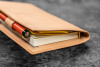 Galen Leather Co. Undyed Leather Hobonichi Weeks Mega Cover