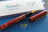 Nahvalur 365 Anniversary Roiro Fountain Pen Garnet with Medium Nib