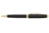 Cross Coventry Black Lacquer  Gold Trim Ballpoint Pen