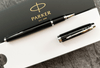 Parker IM Glossy Black CT Rollerball Pen