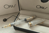 Omas Ogiva Demonstrator with Gold Trim