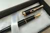 Diplomat Excellence A2 Black Lacquer Gold Fountain Pen