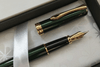 Diplomat Excellence A2 Evergreen Gold Fountain Pen