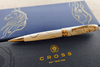 Cross Bailey Zodiac Horse Ballpoint Pen White Lacquer with Rose-Gold Plated Appointments