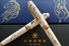 Cross Bailey Zodiac Horse Ballpoint Pen White Lacquer with Rose-Gold Plated Appointments