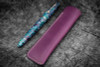 Galen Leather Co. Leather Single Fountain Pen Sleeve Purple