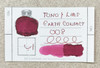 Tono&Lims Padpaadacha Sapphire Earth Contact Line 30ml Shimmer Fountain Pen Ink