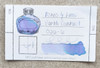 Tono&Lims Fluorite Crystal Earth Contact Line 30ml Shimmer Fountain Pen Ink