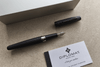 Cobra Guilloche Black Fountain Pen Medium Nib
