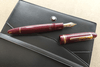 Montblanc Meisterstück Burgundy Red Fountain Pen