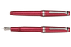 Sailor Professional Gear Slim Red Supernova Silver Trim Fountain Pen