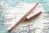 Sailor Fude de Mannen Calligraphy Pink Fountain Pen 40 Degree Nib