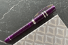 Visconti Homo Sapiens Demo Stone Amethyst Purple Fountain Pen 14K Medium Nib