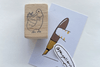 PenGallery X Catdoo Rubber Stamp - Duck with Pens