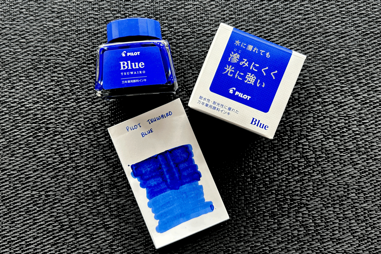 Pilot Fountain Pen Ink 30ml Tsuwairo Blue