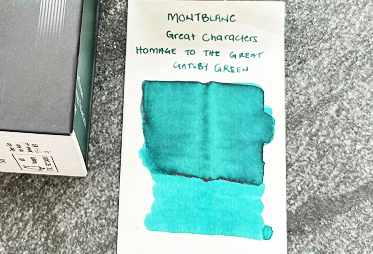 Montblanc Great Characters Homage to Green Gatsby Fountain Pen
