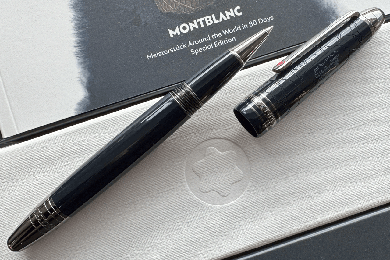 Montblanc Meisterstück 2025 Around the World in 80 Days LeGrand Rollerball