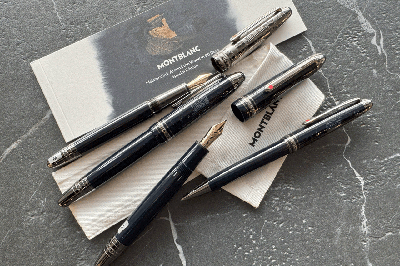 Montblanc Meisterstück 2025 Around the World in 80 Days LeGrand Rollerball