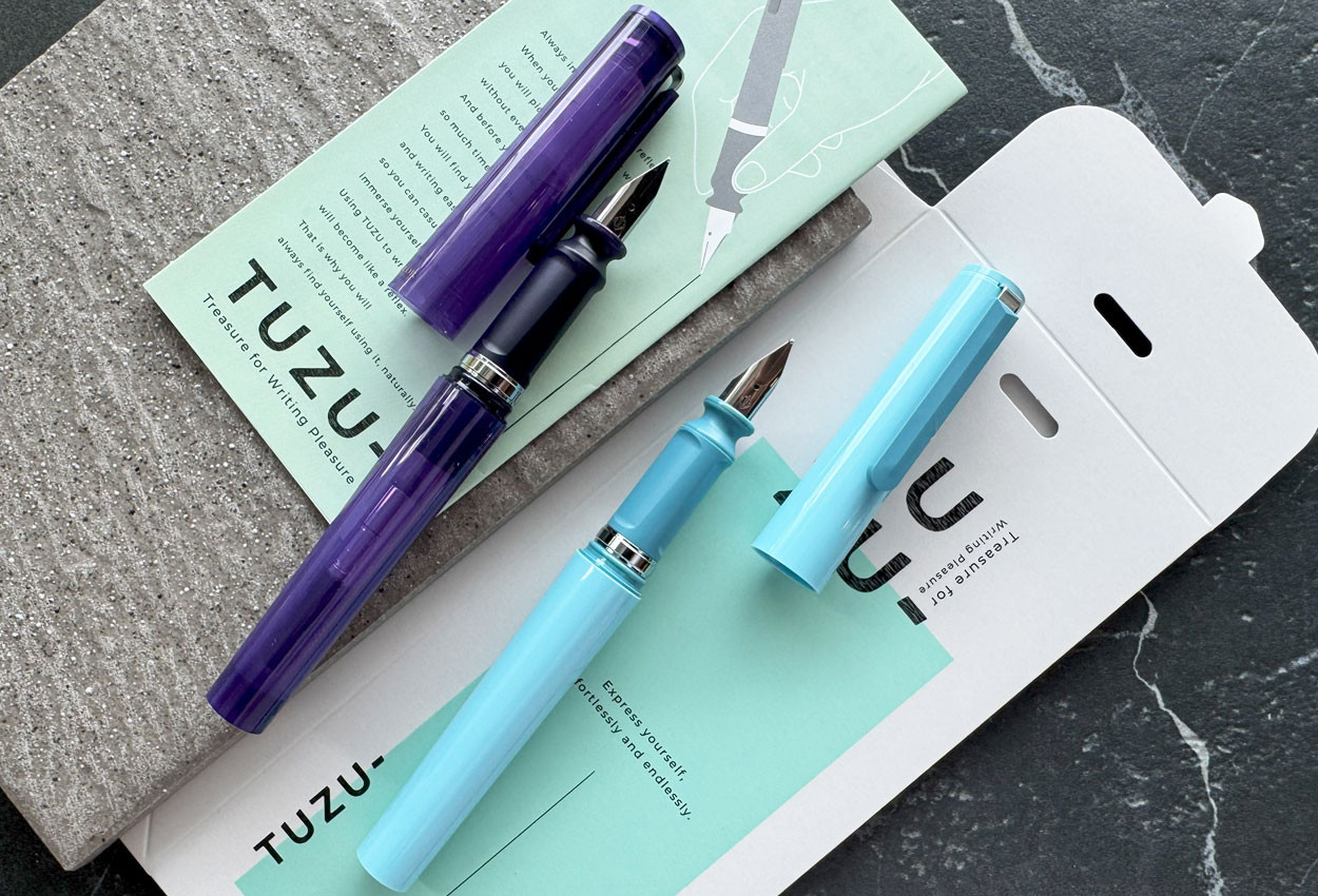 Sailor Tuzu Adjust Light Blue Fountain Pen