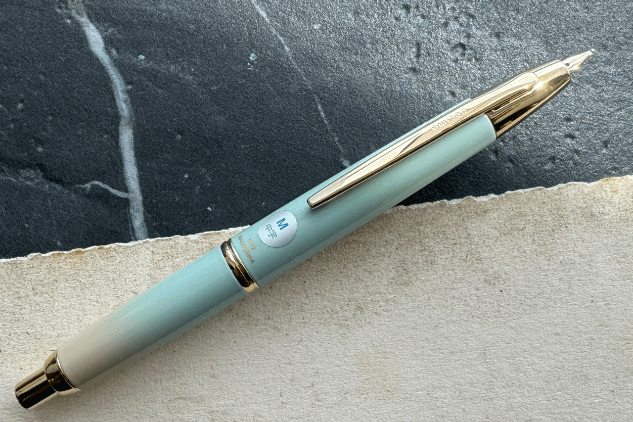 Nagasawa Decimo Kobe Gradation Higashi Kawasaki Harbor Mint 2025 GT Fountain Pen with 18K Nib