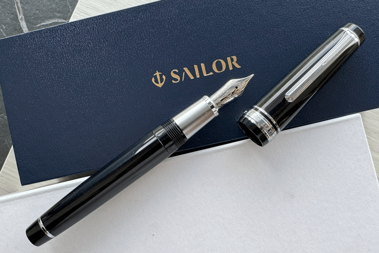 Sailor Pro Gear Ginza Silver Trim Fountain Pen