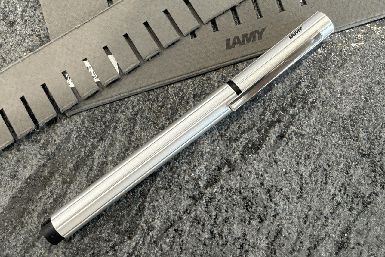 Lamy Pur Aluminium Silver Fountain Pen
