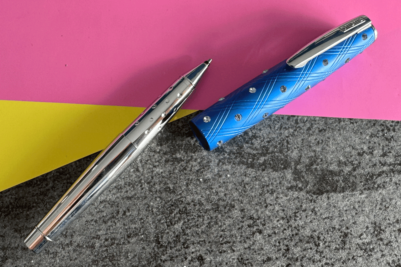 Online Crystal Inspiration Light Blue Ballpen