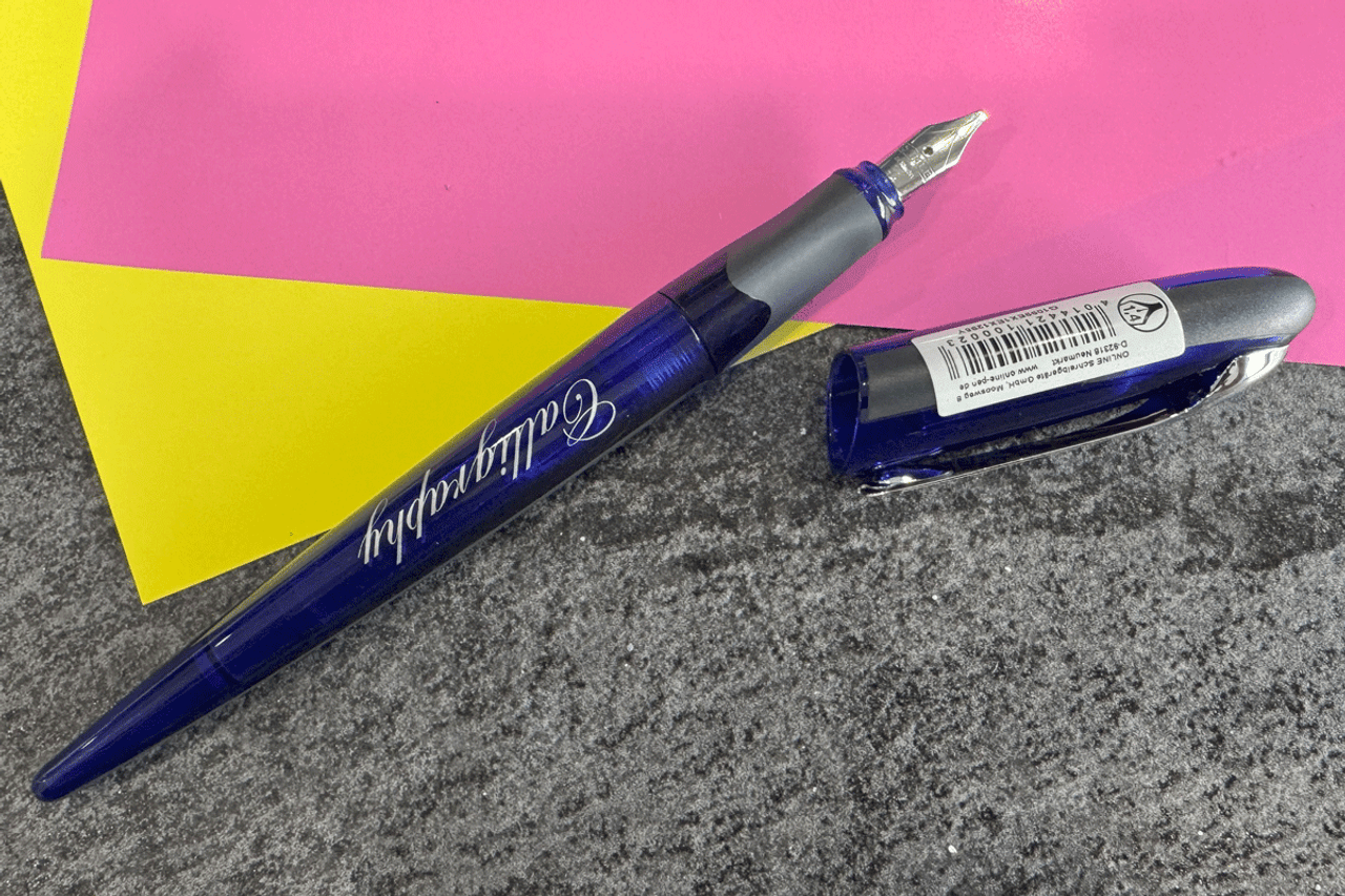 Online Best Writer Air 1.4 mm Calligraphy Fountain Pen Blue