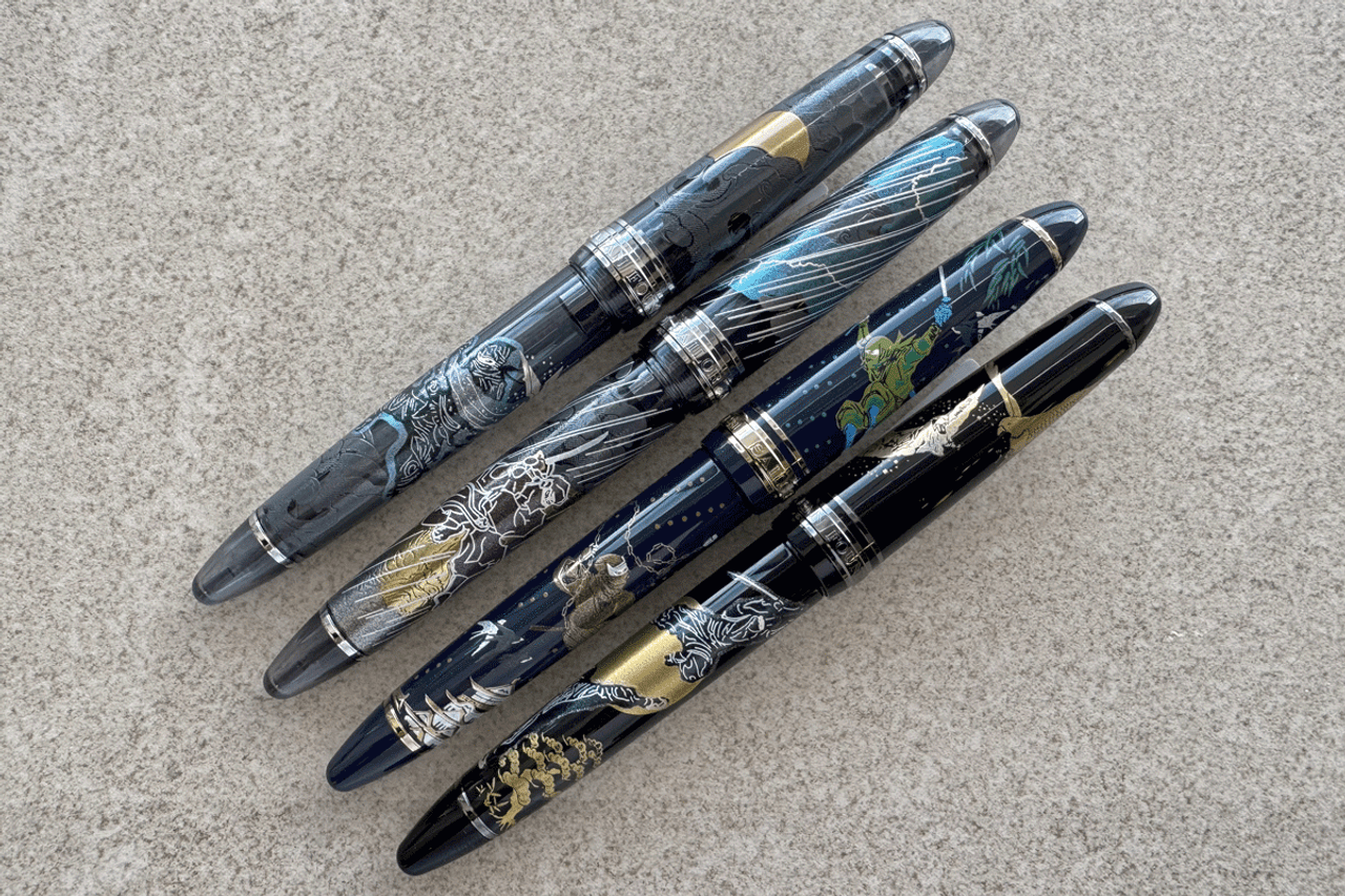 Sailor 1911 Ninja 2nd Maki-e 14K Katana Fountain Pen Sailor 1911 Ninja 2nd Maki-e 14K Katana Fountain Pen