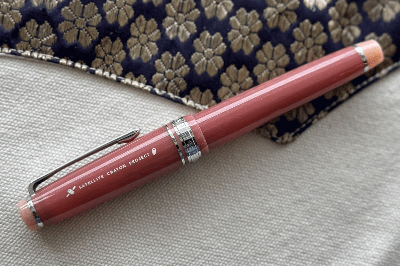 Sailor PG Slim Satellite Crayon Project Syvash Fountain Pen