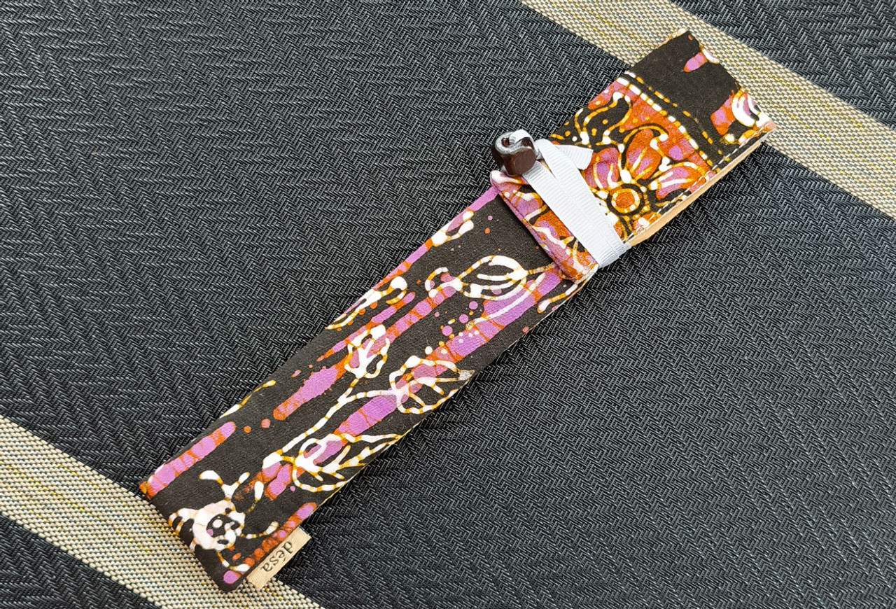 Desa Heritage Batik Textile Single Pencase Pink Flower 2025