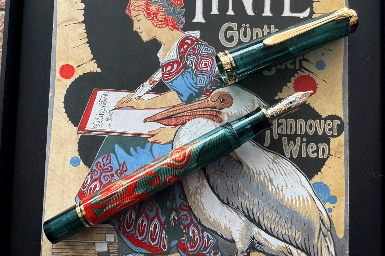 Pelikan Souveran M600 Art Collection Rudi Rother Fountain Pen Pelikan Souveran M600 Art Collection Rudi Rother Fountain Pen