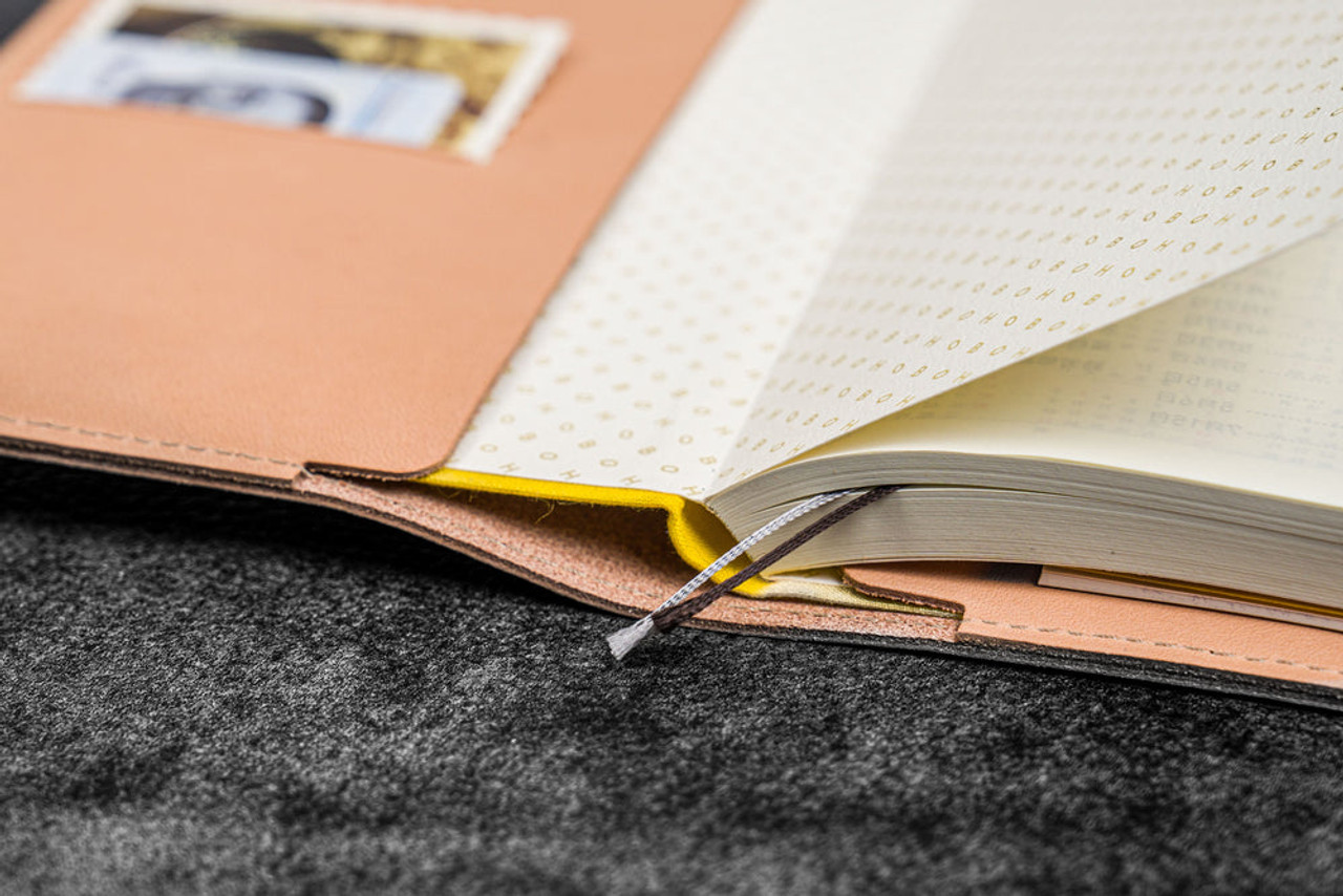 Galen Leather Co. Undyed Leather Leather Slim Hobonichi Weeks Planner Cover