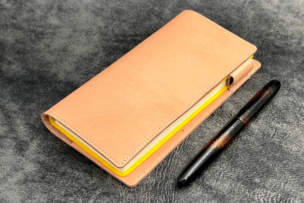 Galen Leather Co. Undyed Leather Leather Slim Hobonichi Weeks Planner Cover