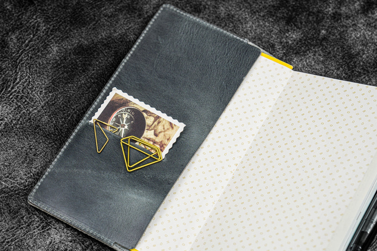 Galen Leather Co. C.H Smoky Leather Hobonichi Weeks Mega Cover