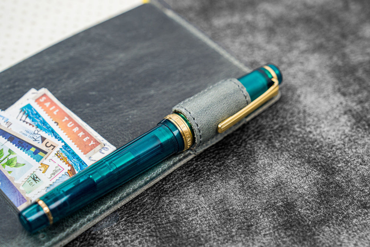 Galen Leather Co. C.H Smoky Leather Hobonichi Weeks Mega Cover