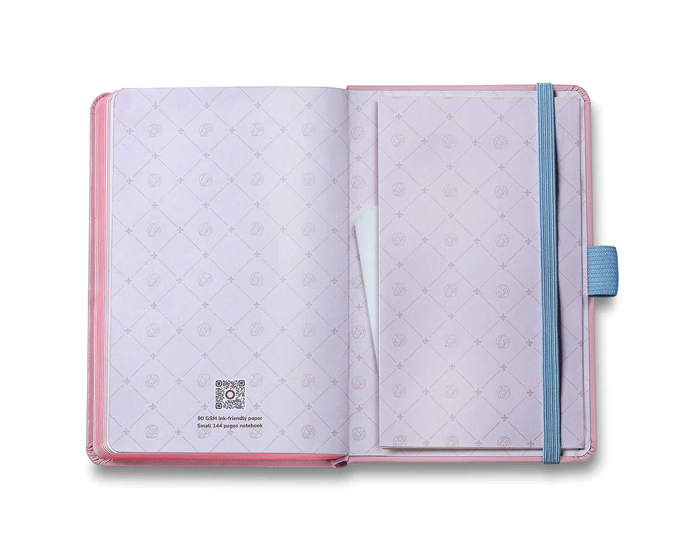 Sheaffer Emily In Paris Pink Hardbound Small Notebook 