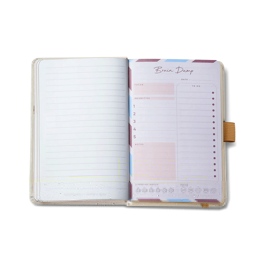 Sheaffer Emily In Paris Beige Hardbound Small Notebook 
