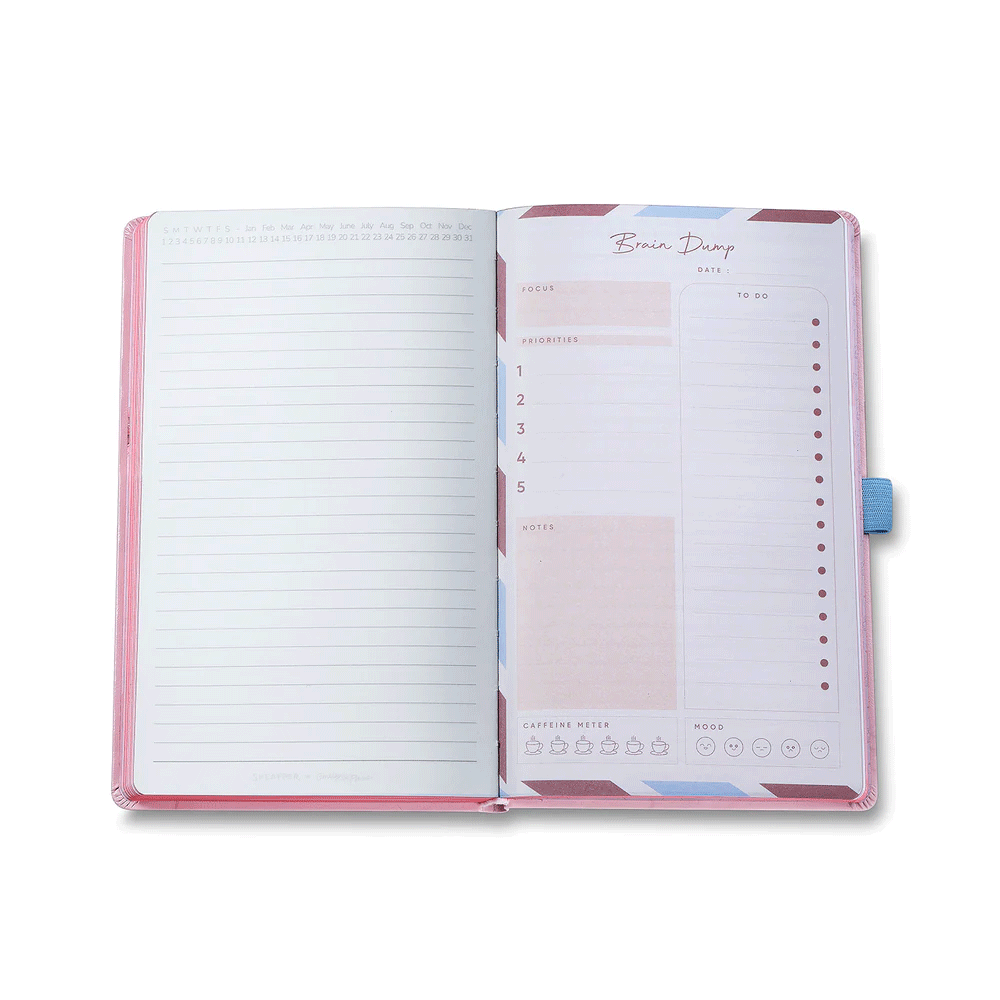 Sheaffer Emily In Paris Pink Hardbound Medium Notebook 