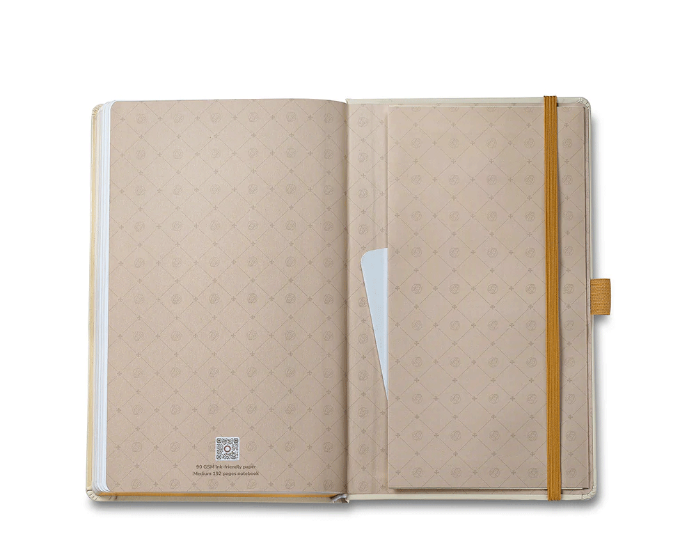 Sheaffer Emily In Paris Beige Hardbound Medium Notebook 
