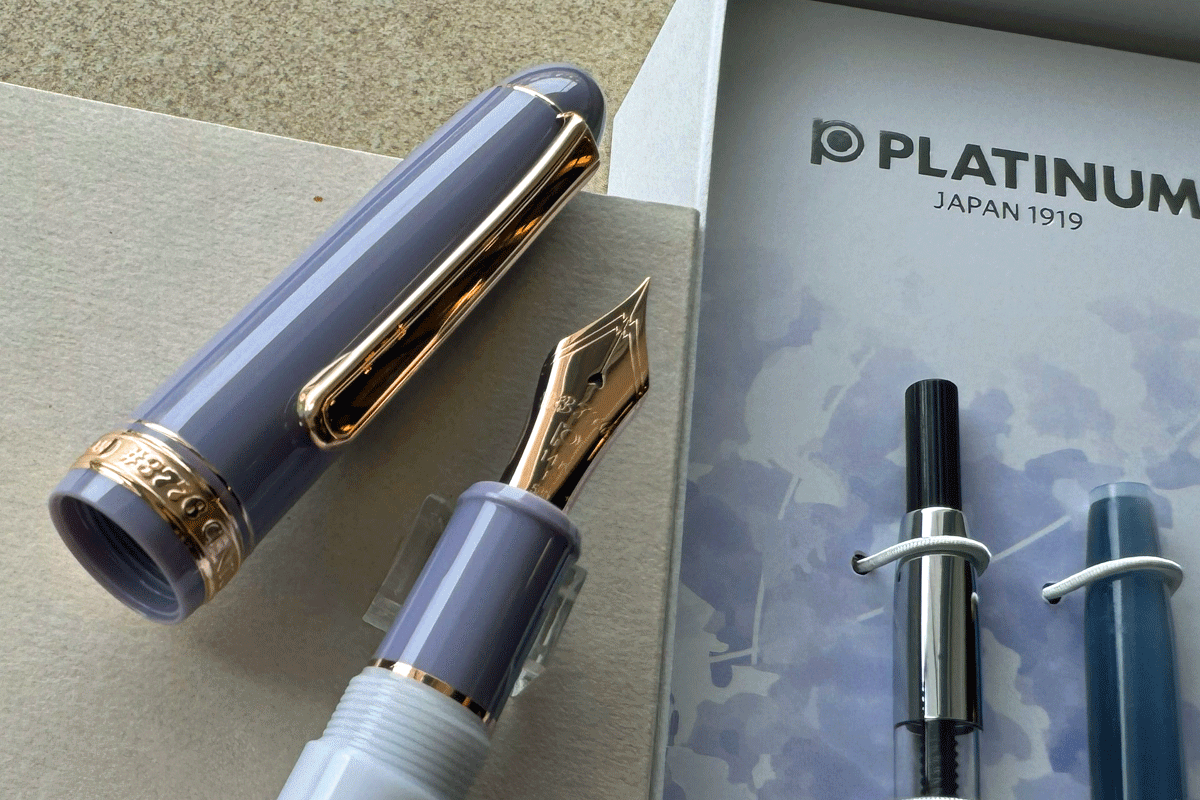 Platinum 3776 Misty Bloom Limited Edition Fountain Pen