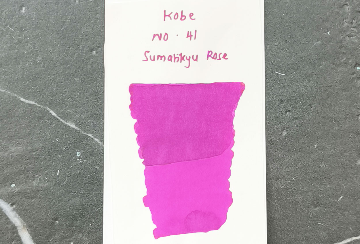 Kobe Ink Monogatari No.41 Sumarikyu Rose 50ml Fountain Pen Ink