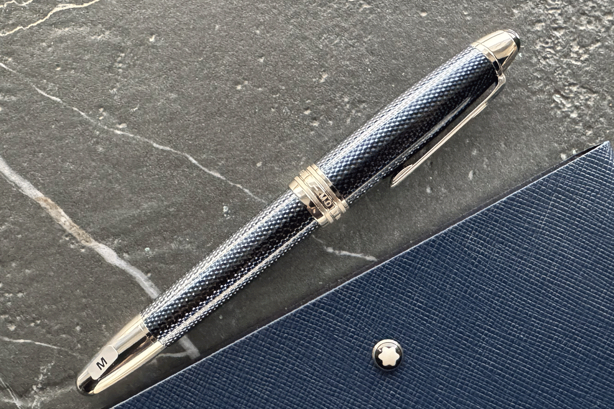 Montblanc Meisterstück Solitaire LeGrand Blue Hour Fountain Pen Medium Nib