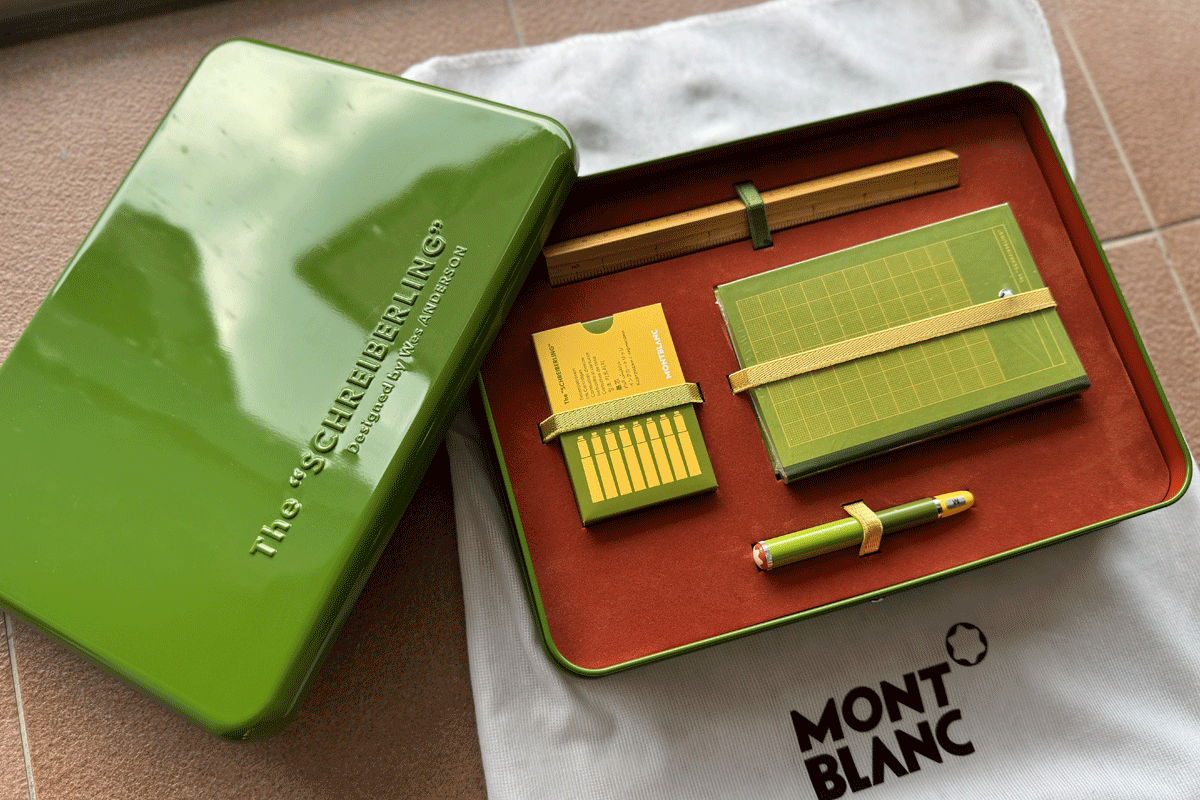 Wes Anderson for Montblanc The "SCHREIBERLING" Limited Edition 1969 Fountain Pen