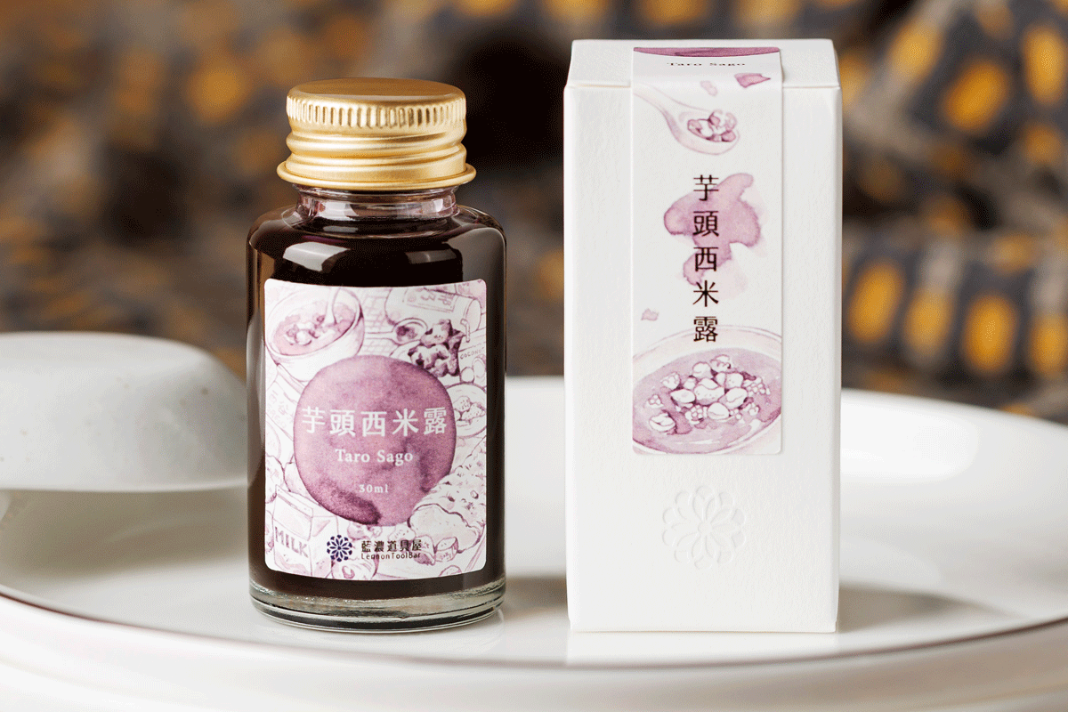 Lennon Tool Bar Taro Sago Purple 30ml Fountain Pen Ink