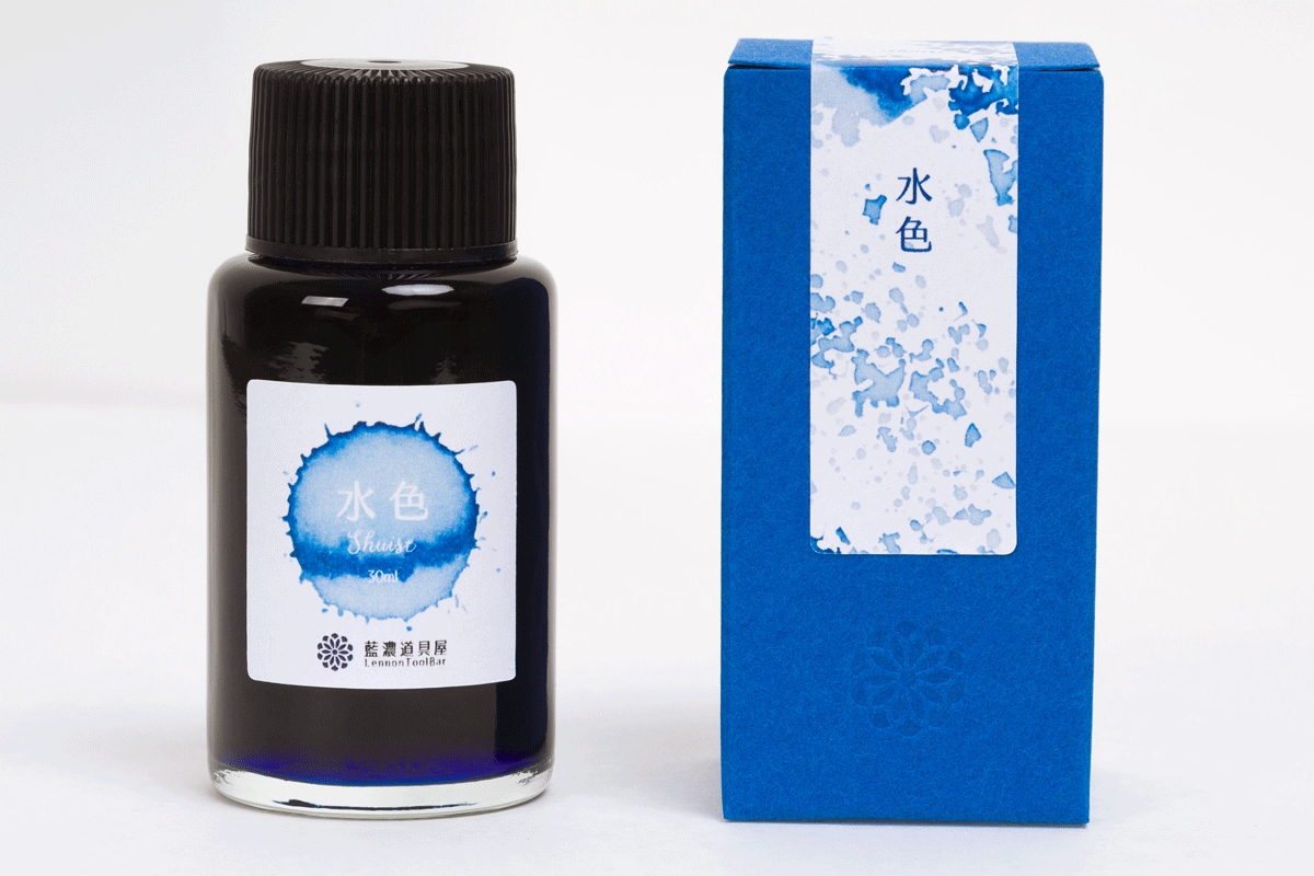 Lennon Tool Bar Indigo Shuise 30ml Fountain Pen Ink