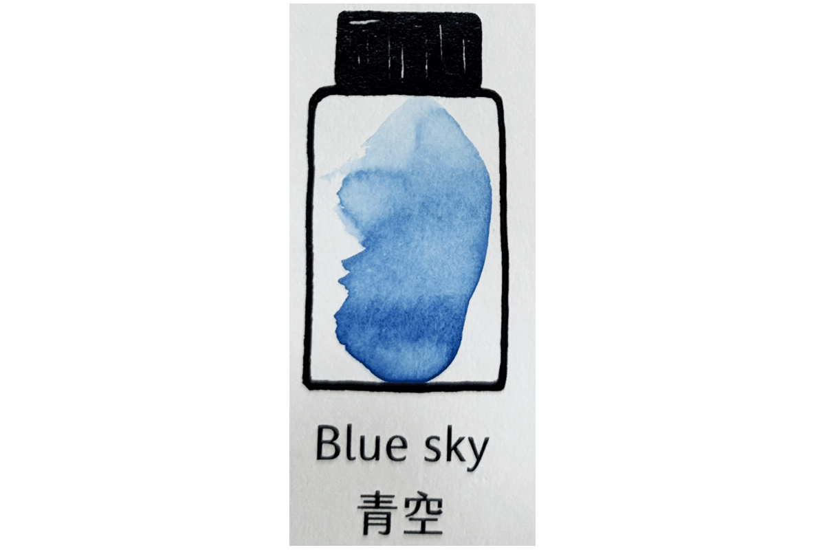 Lennon Tool Bar Atmospheric Blue Sky 35ml Fountain Pen Ink
